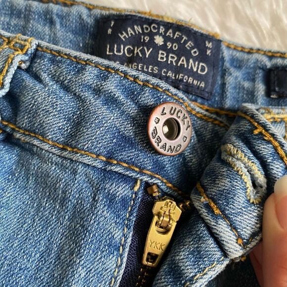 Lucky Brand Zoe Skinny Jeans Girls Size 10 - Picture 8 of 10